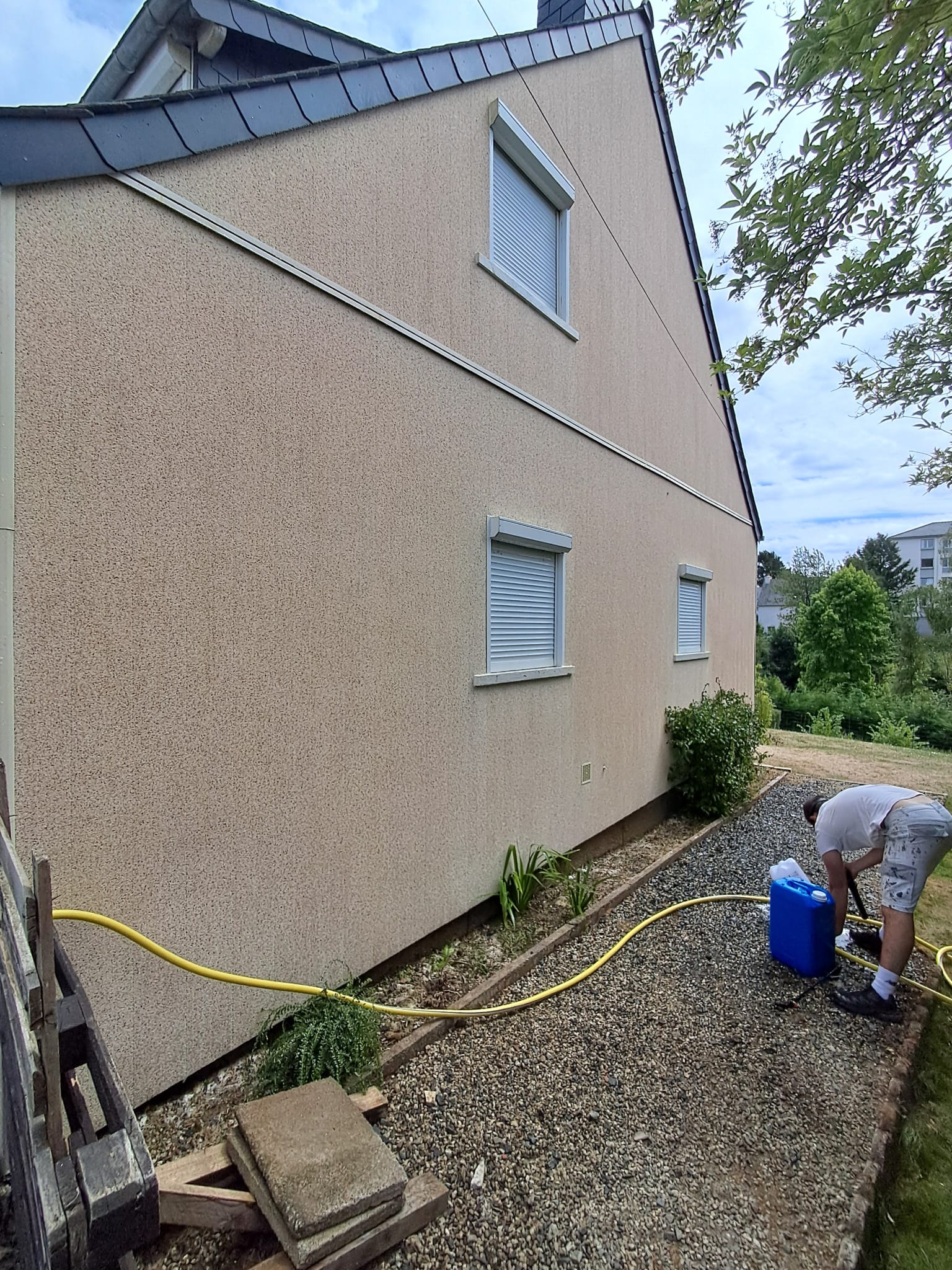 nettoyage mur apres sur tours dans le 37 en Indre et loire